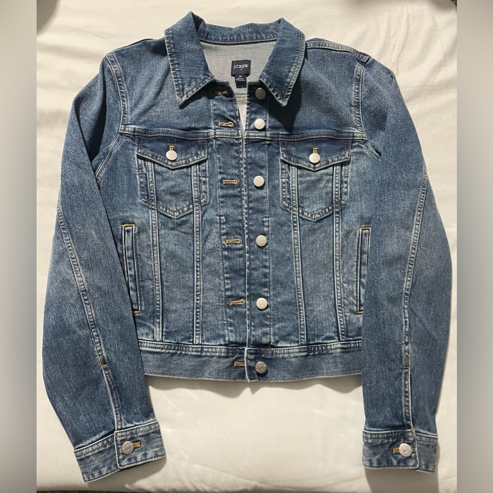 J. Crew Blue Jean Jacket
